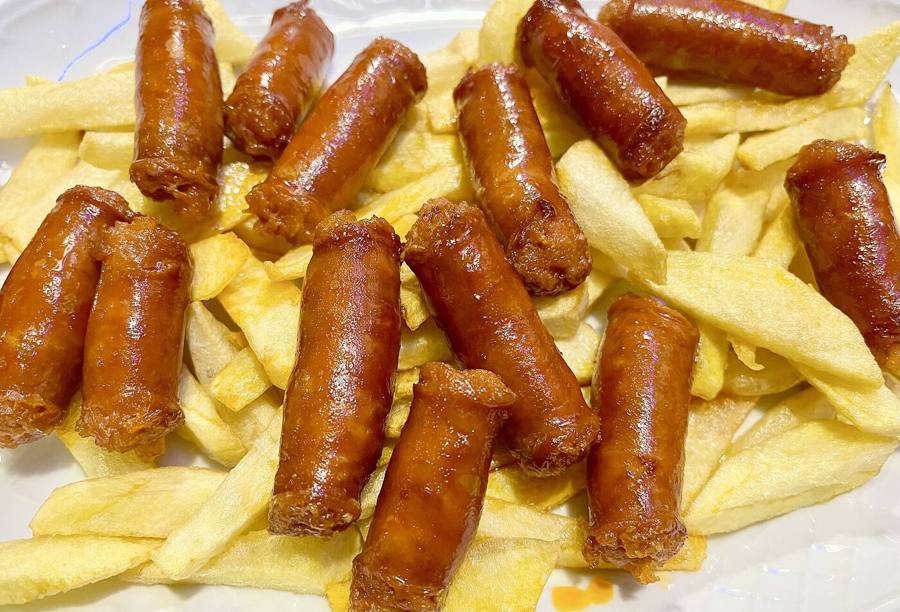 Cazuela de chistorra
